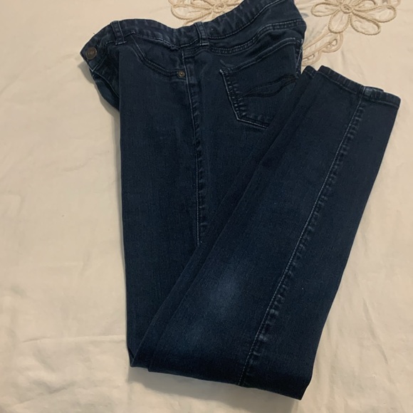 Abercrombie & Fitch New York Blue Skinny Jeans W25 X L29 - Picture 4 of 4